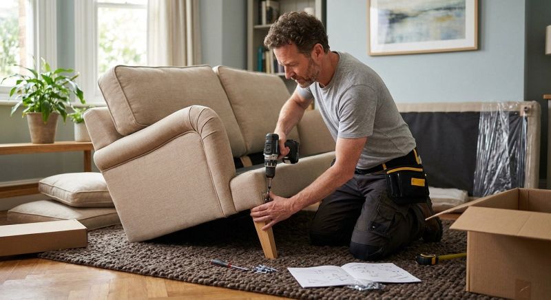Couch Assembly in Denver County, CO