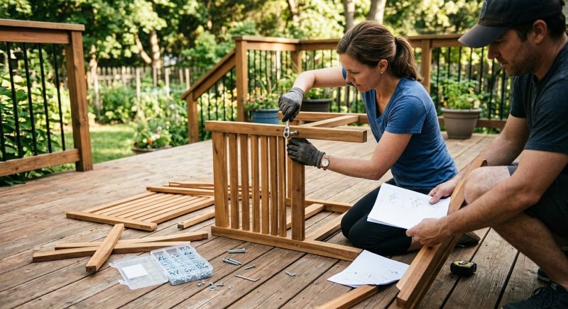 Deck Furniture Assembly in Denver County, CO