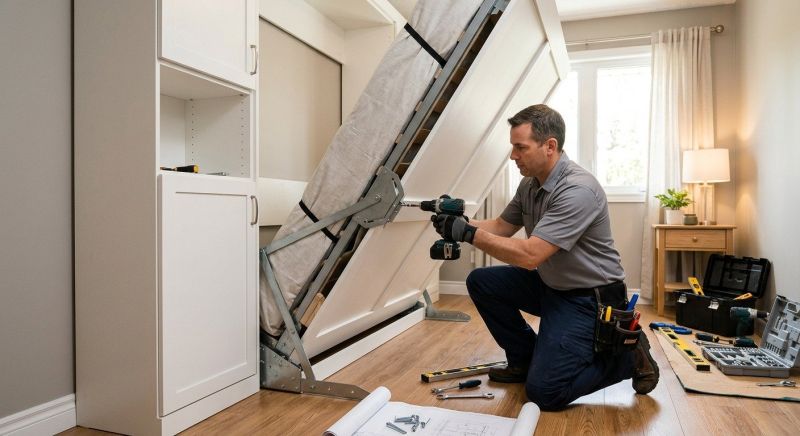 Fold Down Bed Installation in Denver, CO