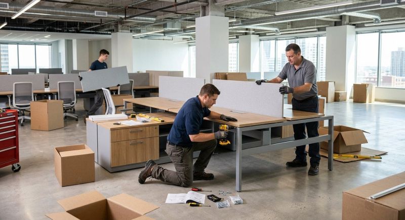 Office Furniture Installation in Alpharetta, GA