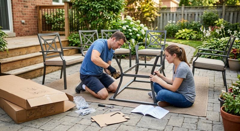 Patio Set Assembly in Denver County, CO