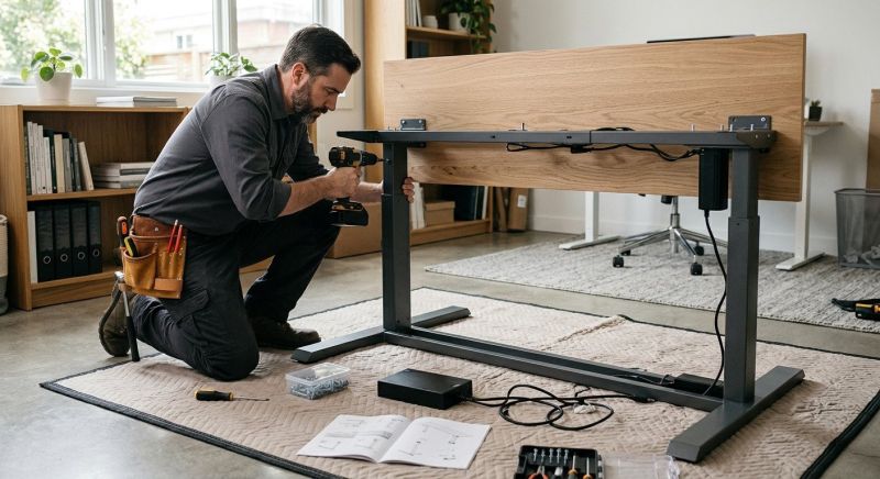 Standing Desk Assembly in Overland Park, KS