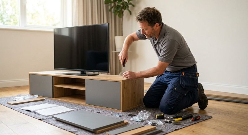 Tv Stand Assembly in Denver County, CO